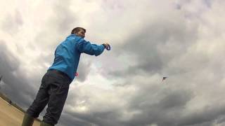 Playing With A Kite And A Gopro