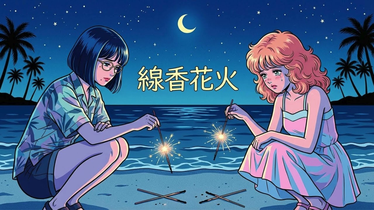 【City Pop Remix】線香花火 - ガガガSP (Cover) / Noble Quartet