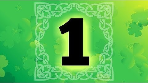 Count 1-20 |St Patrick