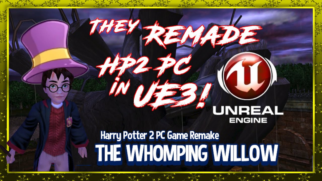 They remade a Harry Potter 2 (PC) level inside another Unreal Engine