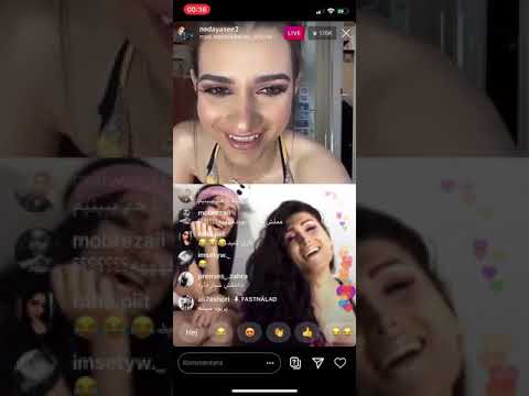 لایو ندا یاسی با ترنس شکوندن تخم مرغ با باسنج Live Neda Yasee