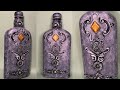 💕DIY/Bottle Craft/ Bottleart/Bottle Decoration Idea/ Art n Craft/Steampunk Bottle Art/Antique Bottle