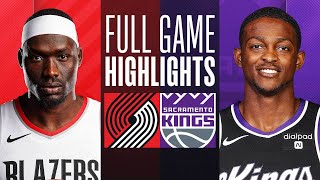 Game Recap: Kings 121, Trail Blazers 82