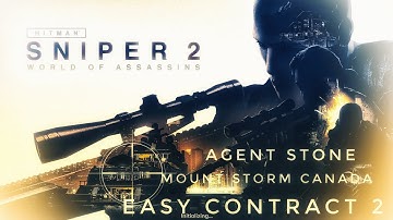 Hitman Sniper 2 Android : Mount Storm Canada : Agent Stone Easy Contract 2