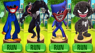 Tag with Venom Ryan vs Huggy Wuggy Run Subway Surfers - Run GamePlay screenshot 5