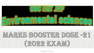 Top Numerical with complete explanation | environment science UGC NET | envirocademy NET JRF 2022