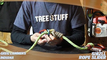 Shizll Rope Slider - TreeStuff.com Custom Greg Lammers