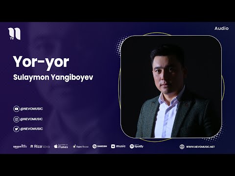 Sulaymon Yangiboyev — Yor-yor (audio 2023)