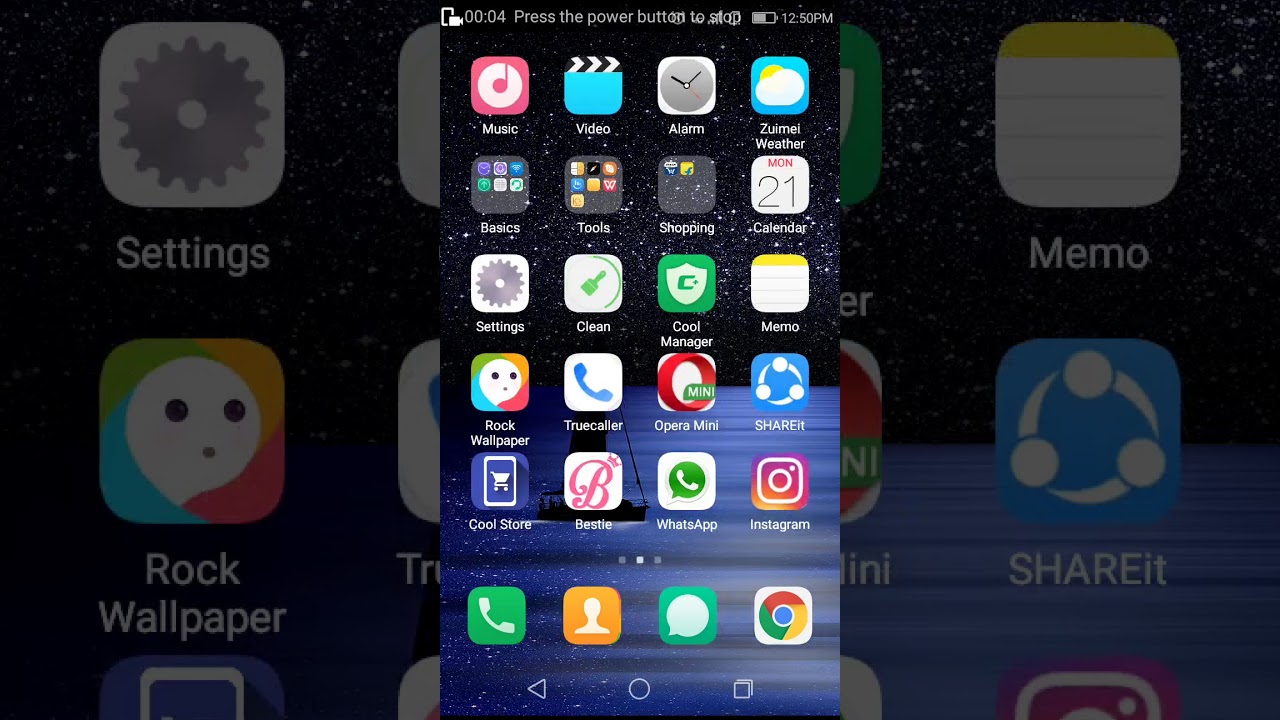 New update in coolpad mega 2.5d😎
