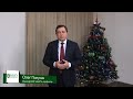 Ректор НИУ «БелГУ», Олег Полухин поздравляет с Новым Годом и Рождеством