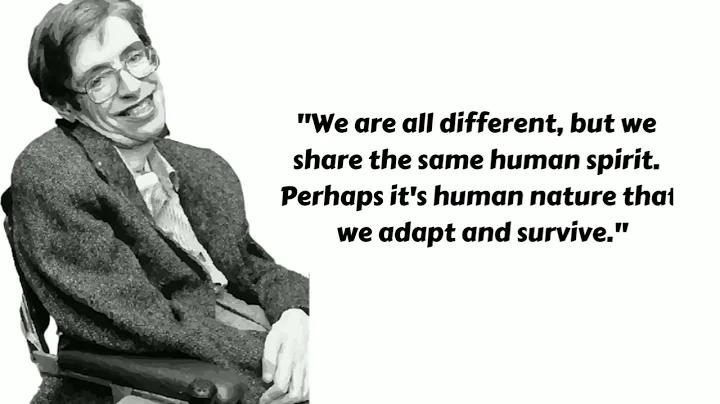 Stephen Hawking's Last Inspiring Message To Humanity Before He Passed