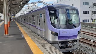 東京メトロ18000系 試運転 草加駅発車