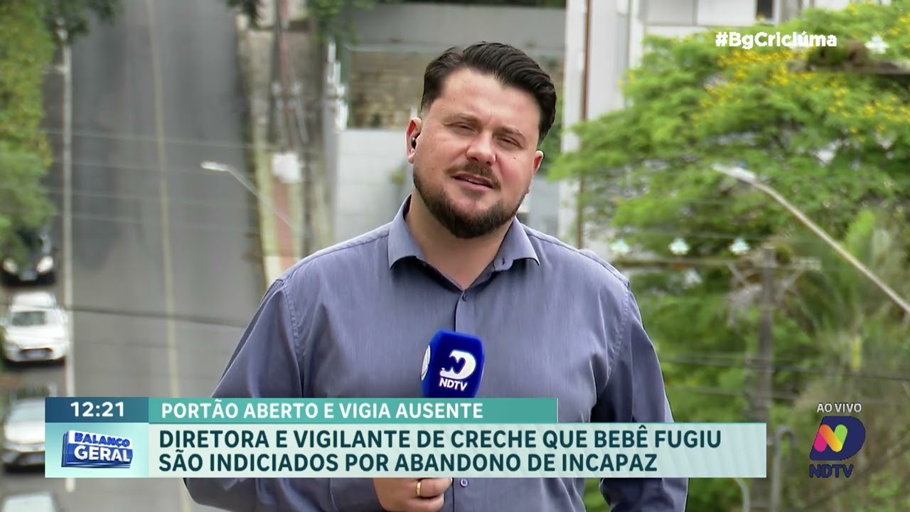 Diretora e vigilante são indiciados após bebê fugir de creche