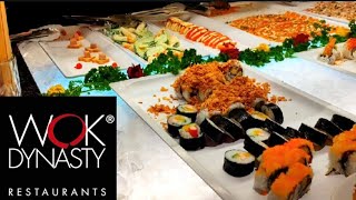 Wok Dynasty Restaurant.Самый лучший ресторан.Очень вкусно и недорого.Прикольный робот