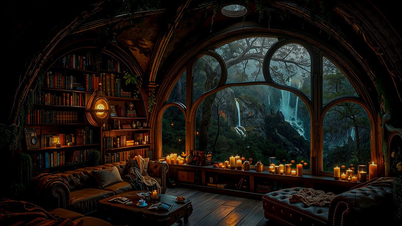 Dwelling with Old Books and Flowing Time | Dark Academia Music for Thoughtful Solitude