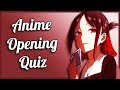 Anime Opening Quiz - 100 Openings [EASY]