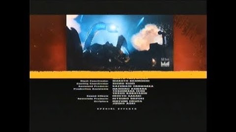 Godzilla 2000 End Credits (El Rey Network 2018)