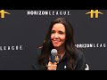 Purdue Fort Wayne Women's Basketball Horizon League Media Day Interviews with Andy Katz