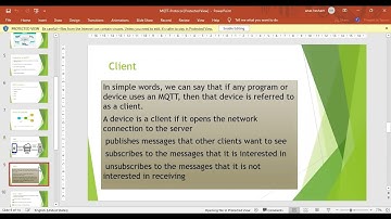 MQTT protocol for IoT - Message Queuing Telemetry Transport