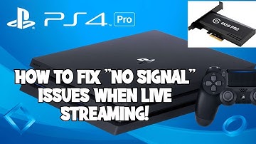 How To Fix Elgato 4k60pro Mk2. - No Signal PS4 Issues