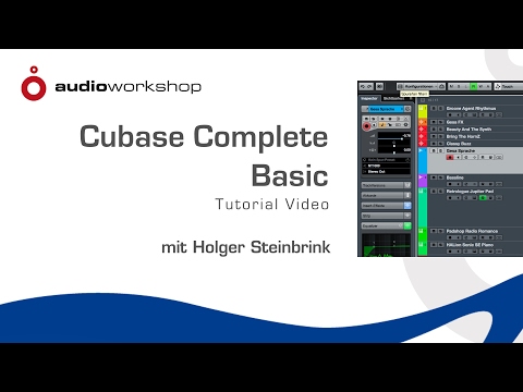 Cubase Complete Basic Tutorial-Video Trailer