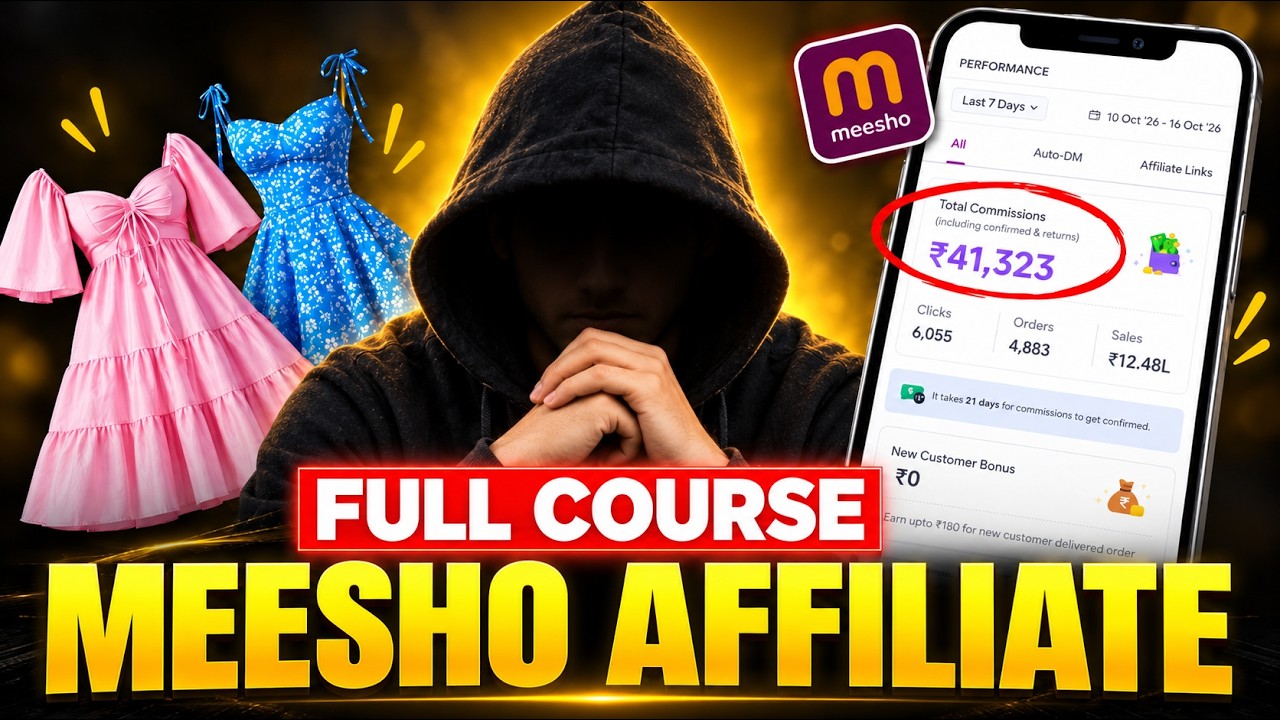 rewrite this title Complete Tutorial | Meesho Affiliate Marketing with Earning Proof rewrite this title Complete Tutorial | Meesho Affiliate Marketing with Earning Proof
