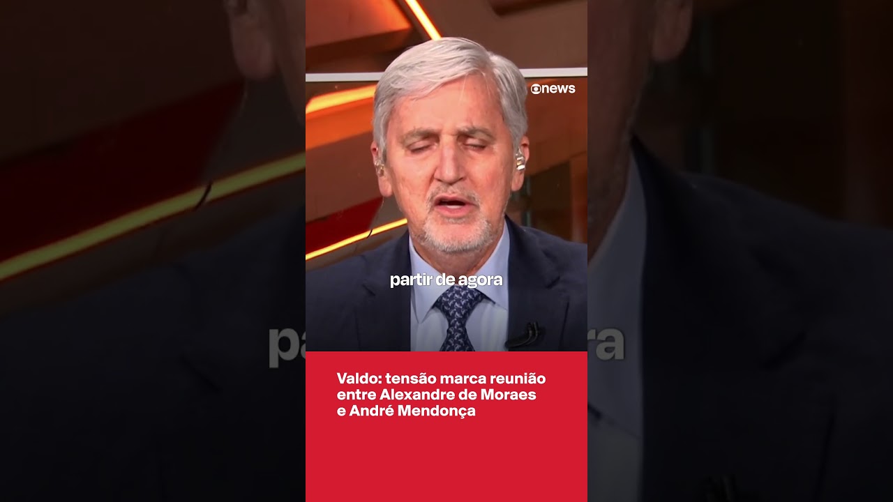 Valdo: tensão marca reunião entre Alexandre de Moraes e André Mendonça