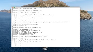 Build or Compile GCC 10 from source on macOS Catalina
