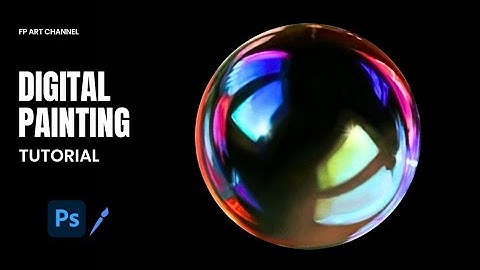 This Bubble Looks So Real! | Photoshop Digital Painting Tutorial | Step-by-Step