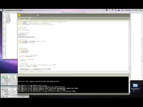 SuperCollider Audio + Processing Visual