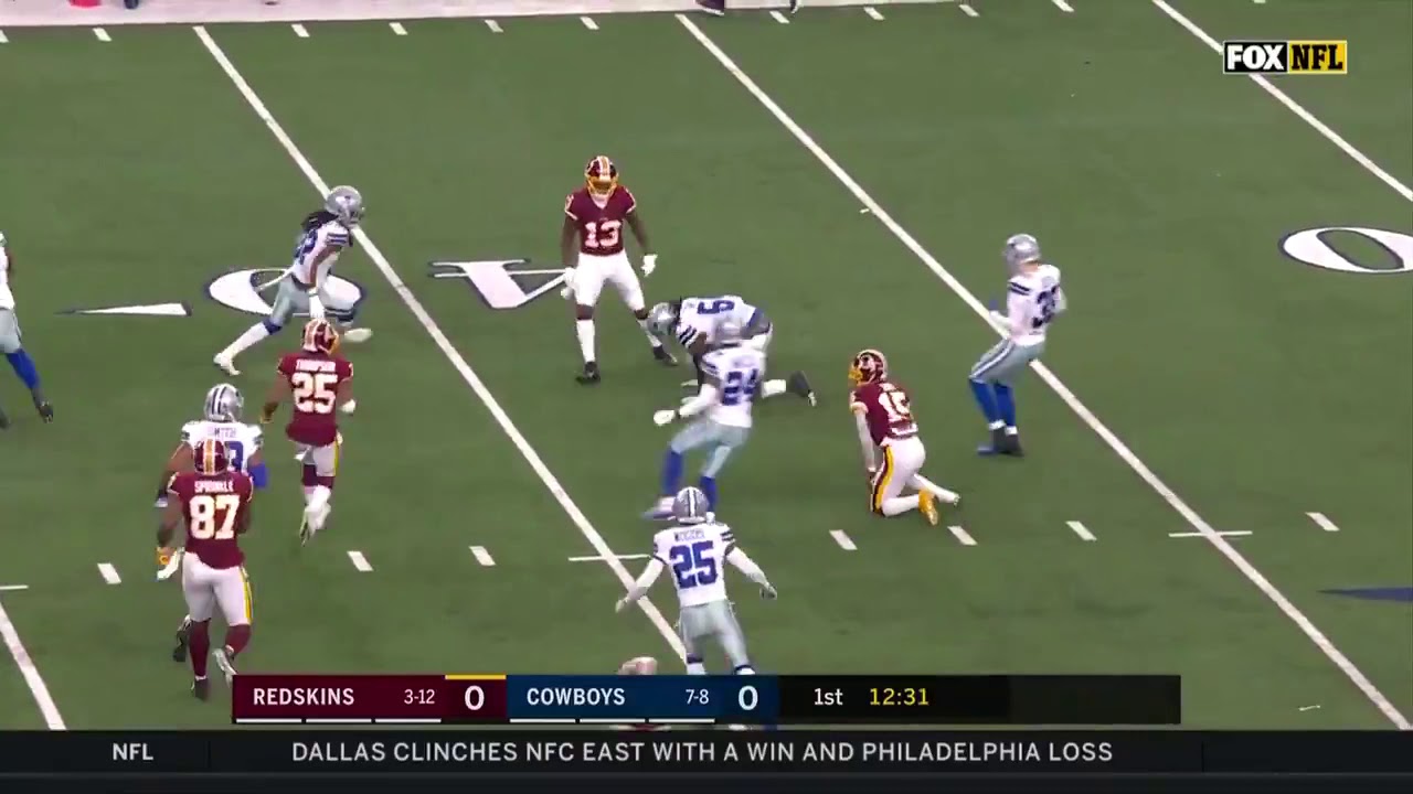 Cowboys Jaylon Smith with a INTERCEPTION on Case Keenum 🔥🔥