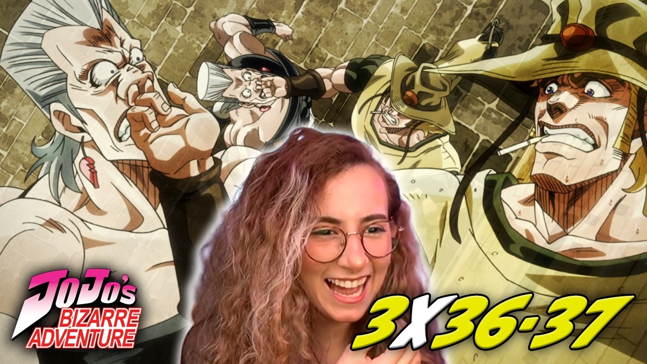 Polnareff's Bizarre Aadventure!? JoJo’s Reaction 🔥 Stardust Crusaders EP 36-37