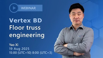 Vertex BD Floor truss engineering webinar recording