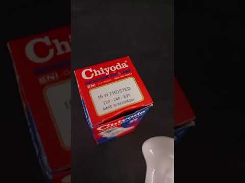 CHIYODA MG45 15W FROSTED E27 220V