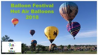 Balloon Festival - Hot Air Balloons 2018