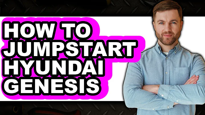 How To Jumpstart Hyundai Genesis - Easy Guide