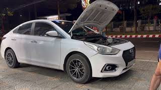 Thay Kính Chắn Gió Dán Phim Cách Nhiệt Huyndai Accent