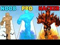 NOOB vs PRO vs HACKER in Avatar Runner 3D