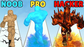 NOOB vs PRO vs HACKER in Avatar Runner 3D