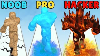 NOOB vs PRO vs HACKER in Avatar Runner 3D