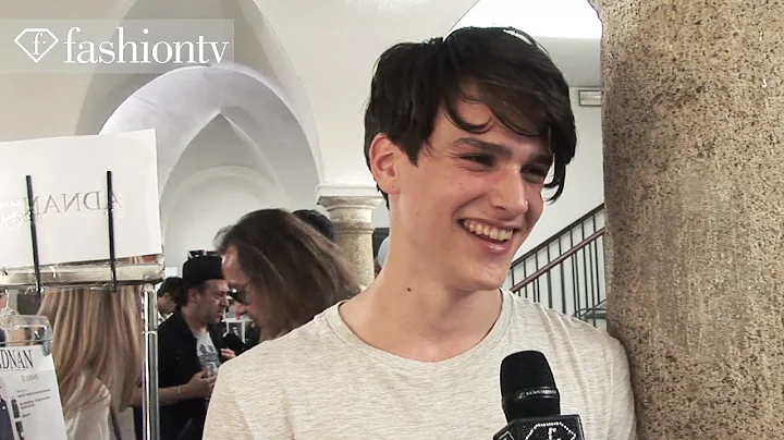 Handsome Models Backstage at John Varvatos Spring/...