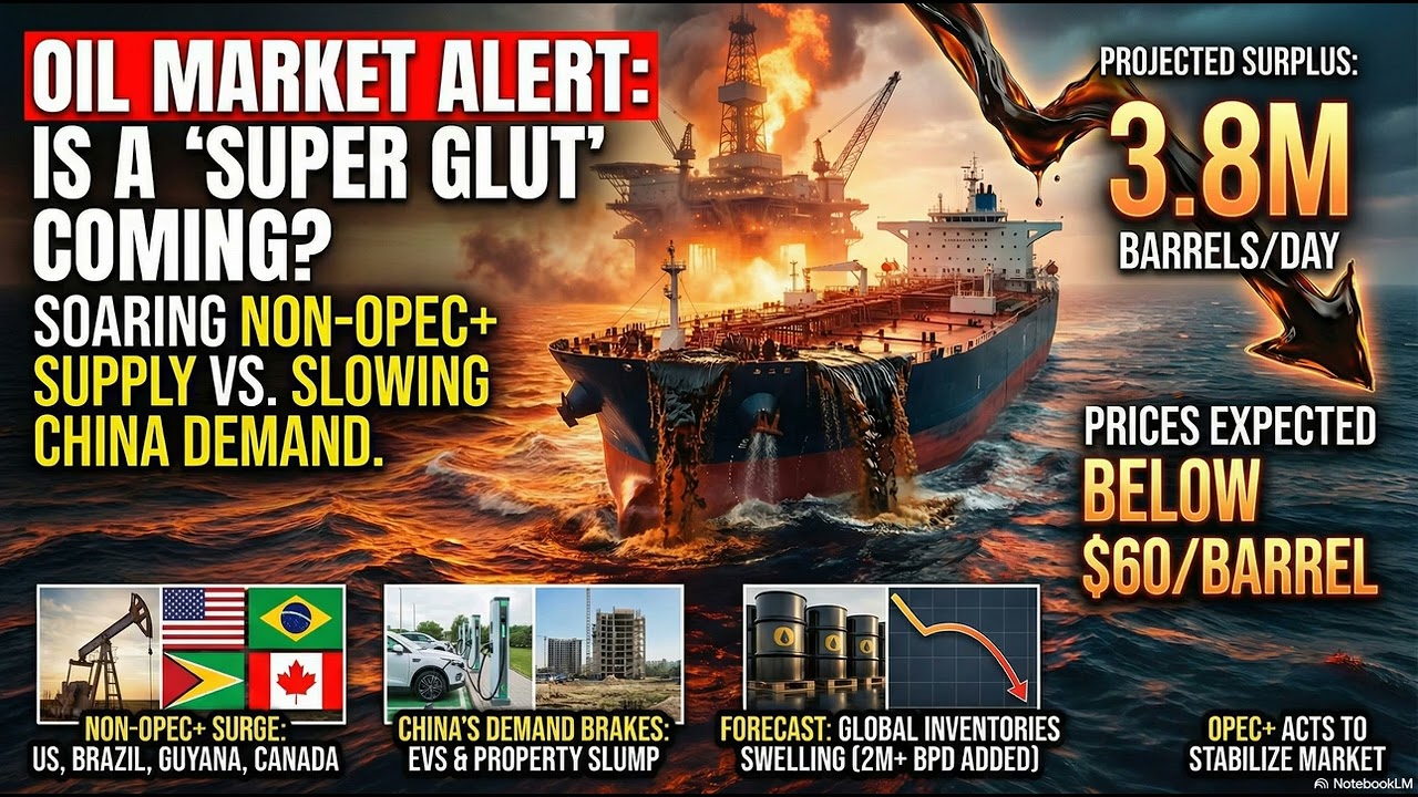 Podcast - Oil Is Crashing to $55? The 2026 Super Glut Explained