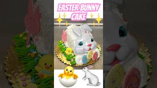 Easter Bunny Cake🐇 #cake #eastercake #happyeaster #bunny #cakeshorts #cakedecorating #coconut #yt