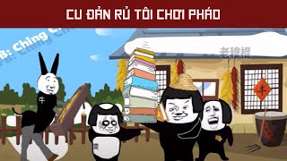 Gấu Hài Hước| Ching Chó Vlog | Cu Đản rủ tôi chơi pháo || T KP Gấu Hài Hước