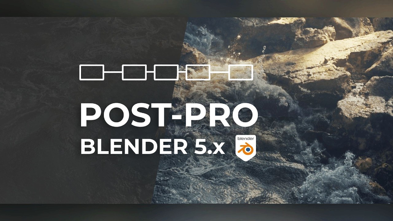 Minimal Post-pro Setup for Blender | Free