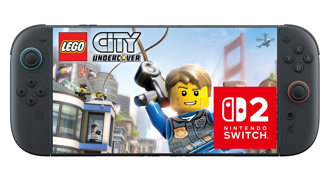 LEGO City Undercover - Switch 2 performance test