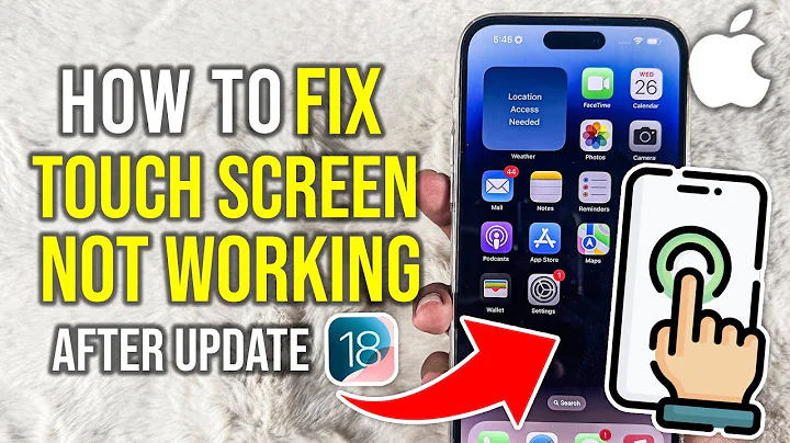 How To Fix Touch Screen Not Working After iOS 18 Update
