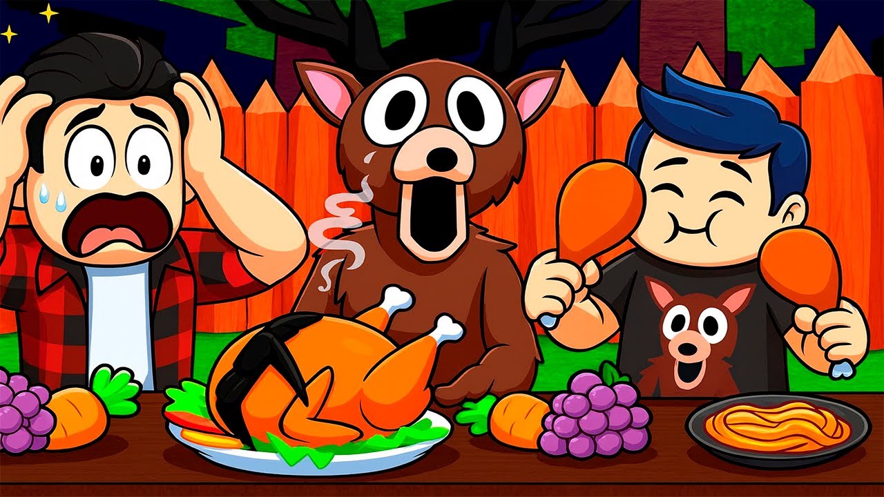 МЫ НАКОРМИЛИ ОЛЕНЯ В 99 НОЧЕЙ В ЛЕСУ! 99 Nights in the Forest Roblox