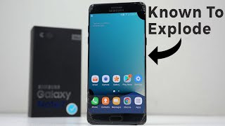 Restoring The Explosive Recalled Note7 - Samsung Doesn