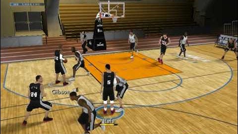 nba2k10 - my player mode summer circuit game 6 part 3